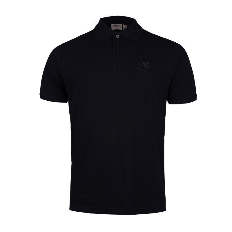 Unisex Polo-Shirt in schwarz