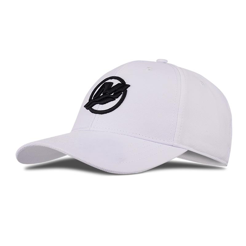 white baseball cap